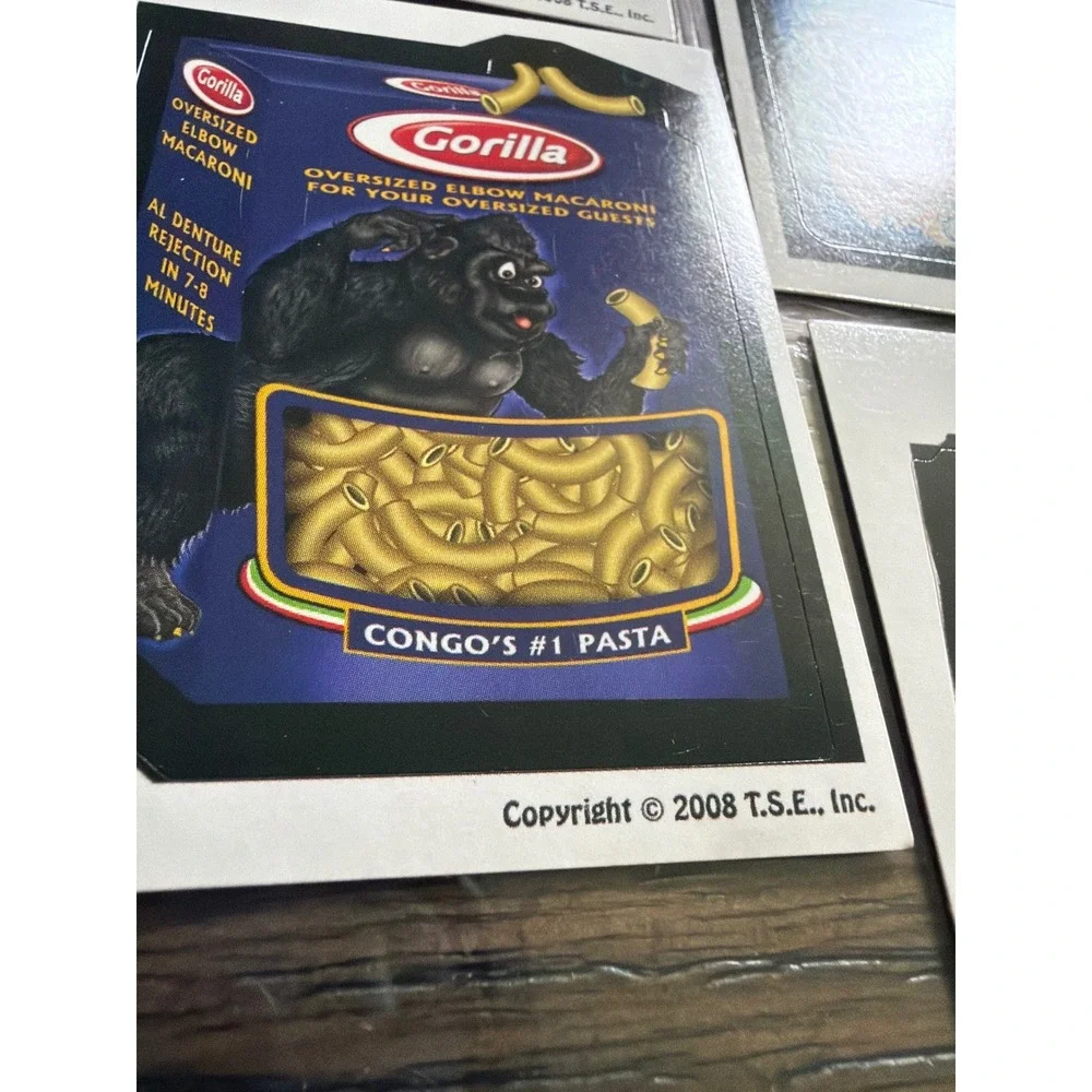 Wacky Packages supermarket‎ Parody Stickers Lot 17 2008 T.S.E. Inc Satirical